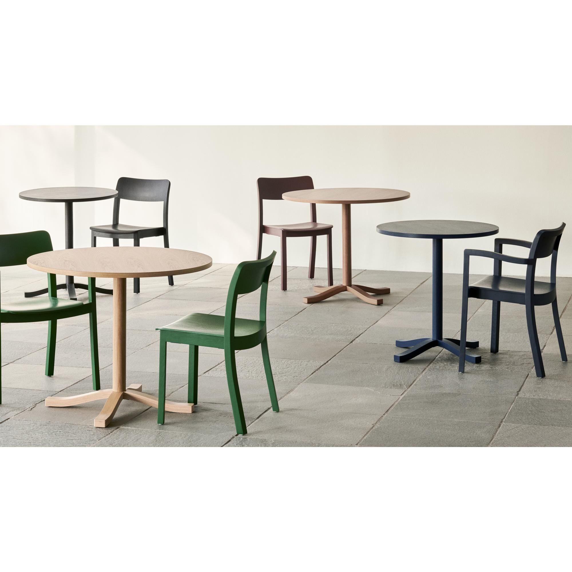 Pastis Table Ø70 x H74 Steel Blue | AndLight