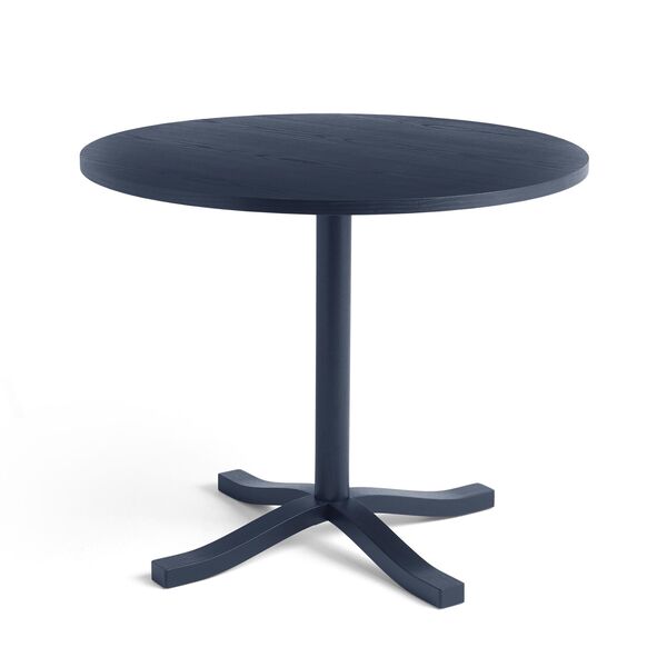 Pastis Tisch Ø90 x H74 Stahlblau