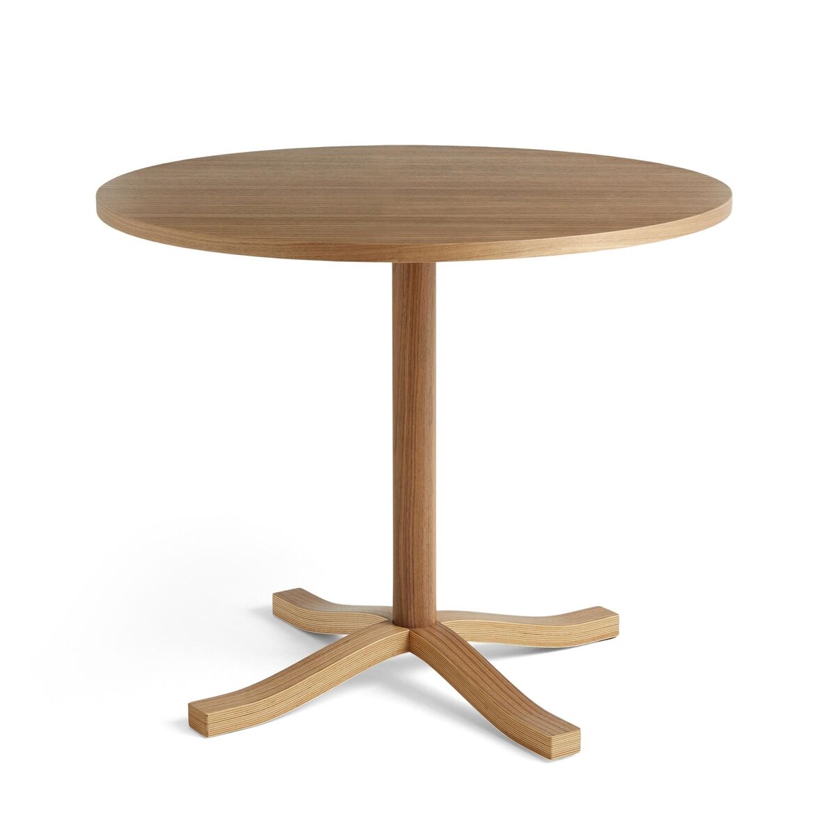 Pastis Table Ø90 x H74 Lacquered Walnut | AndLight