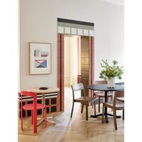 Pastis Table Ø90 x H74 Lacquered Walnut