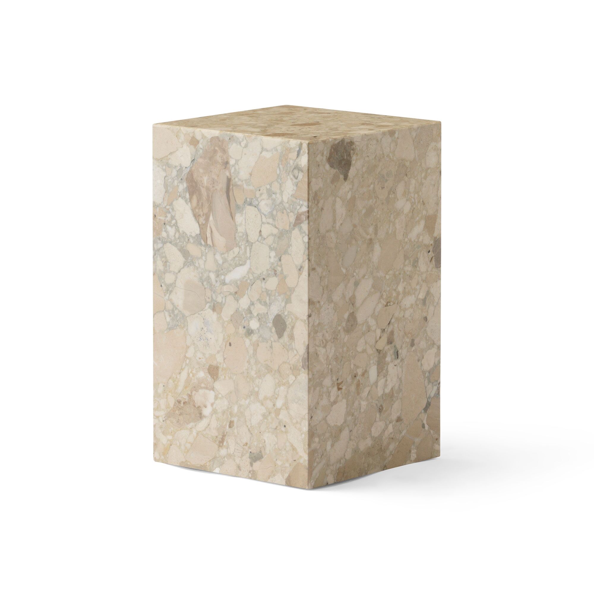 Plinth Sofabord Høj Kunis Breccia Marmor