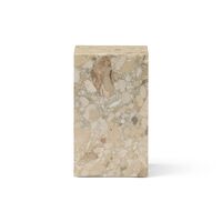 Plinth Couchtisch Hoch Kunis Breccia Marmor