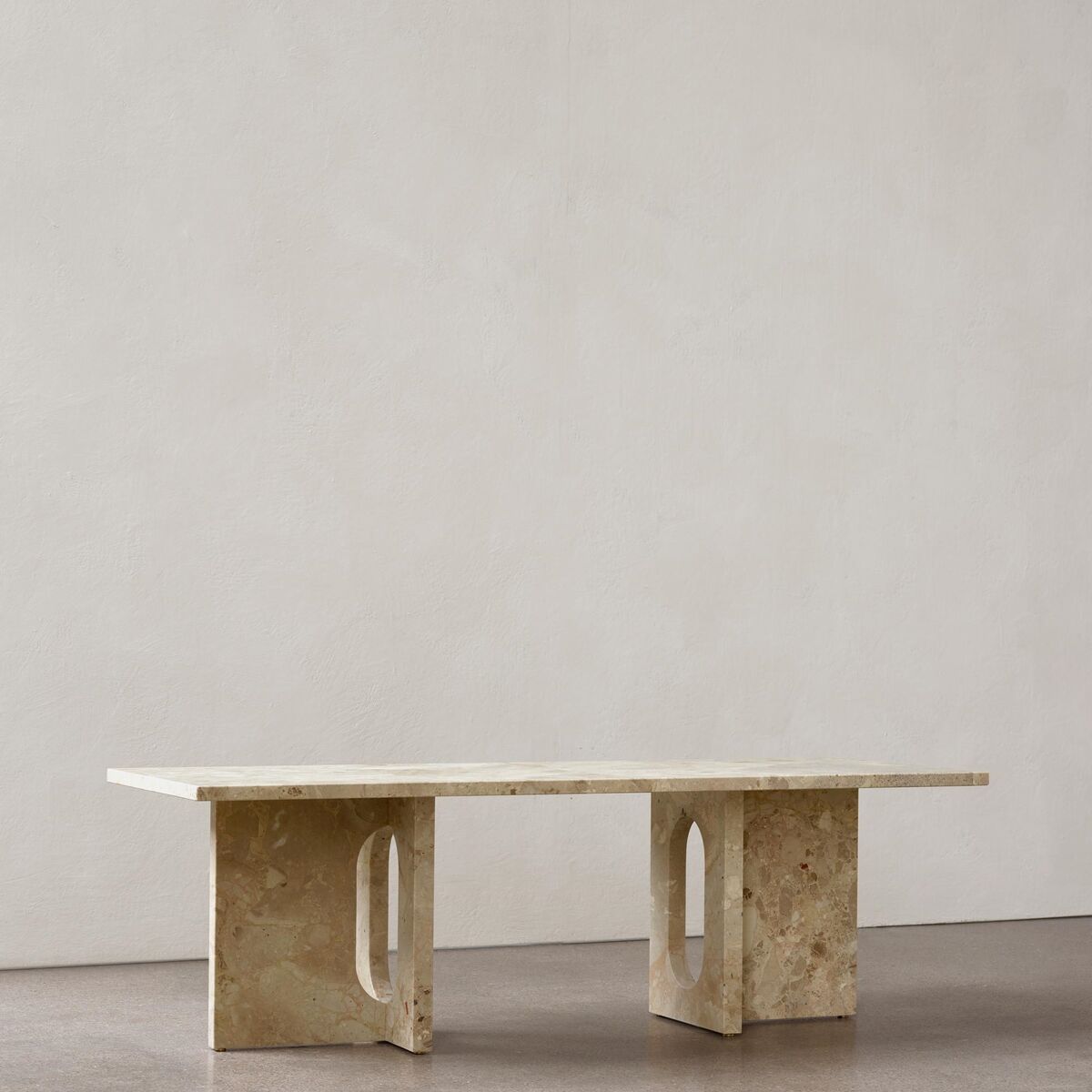 Androgyne Coffee Table Natural Oak/Calacatta Viola Marble