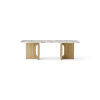 Androgyne Coffee Table Natural Oak/Calacatta Viola Marble