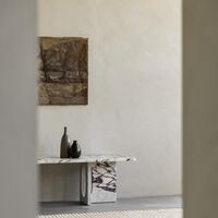Androgyne Sofabord Valnøtt/Calacatta Viola Marble