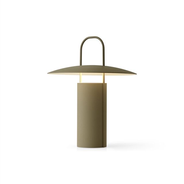 Ray Lampe à Poser Portable Vert Poussiéreux