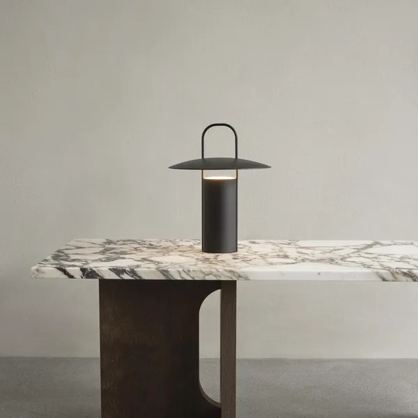 Ray Transportabel Lampe Sort