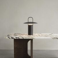 Ray Transportabel Lampe Sort