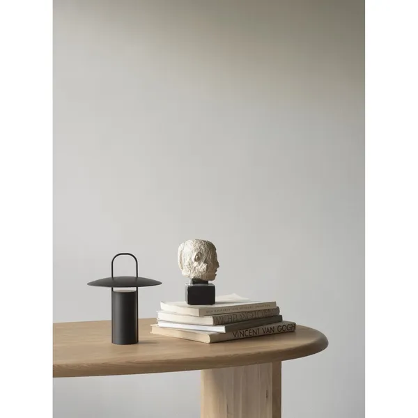 Ray Transportabel Lampe Sort