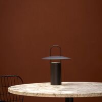 Ray Transportabel Lampe Sort