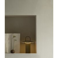 Ray Transportabel Lampe Sort