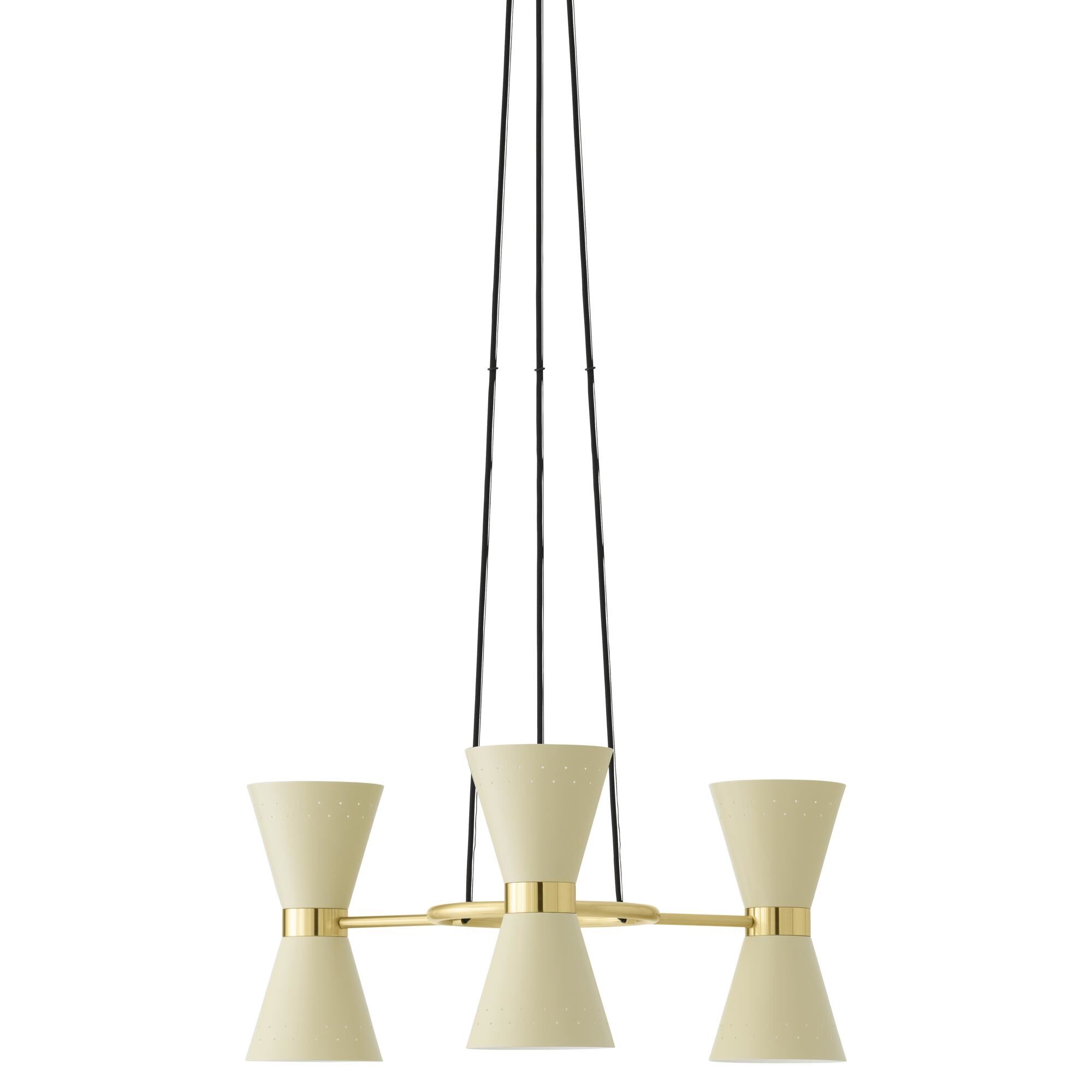Collector Ljuskrona 3 Cr&egrave;me