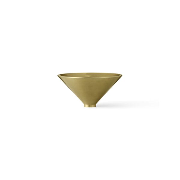 Taper Bowl Brass