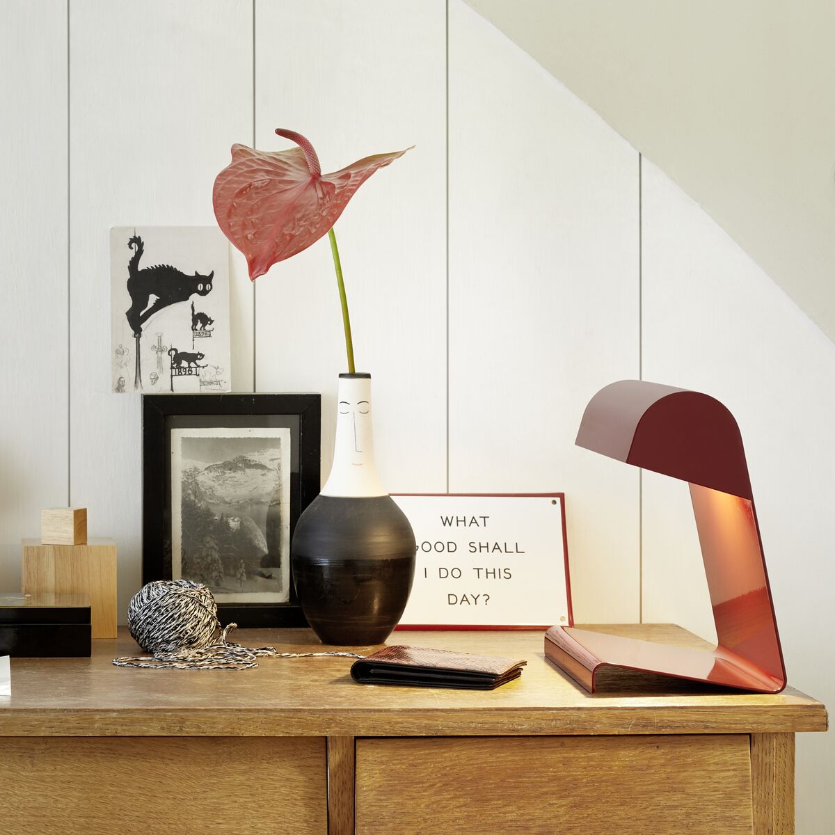 Lampe de Bureau Bordlampe Deep Sort