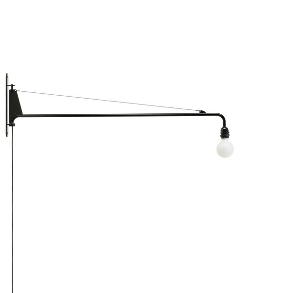 Petite Potence Wandlampe Schwarz