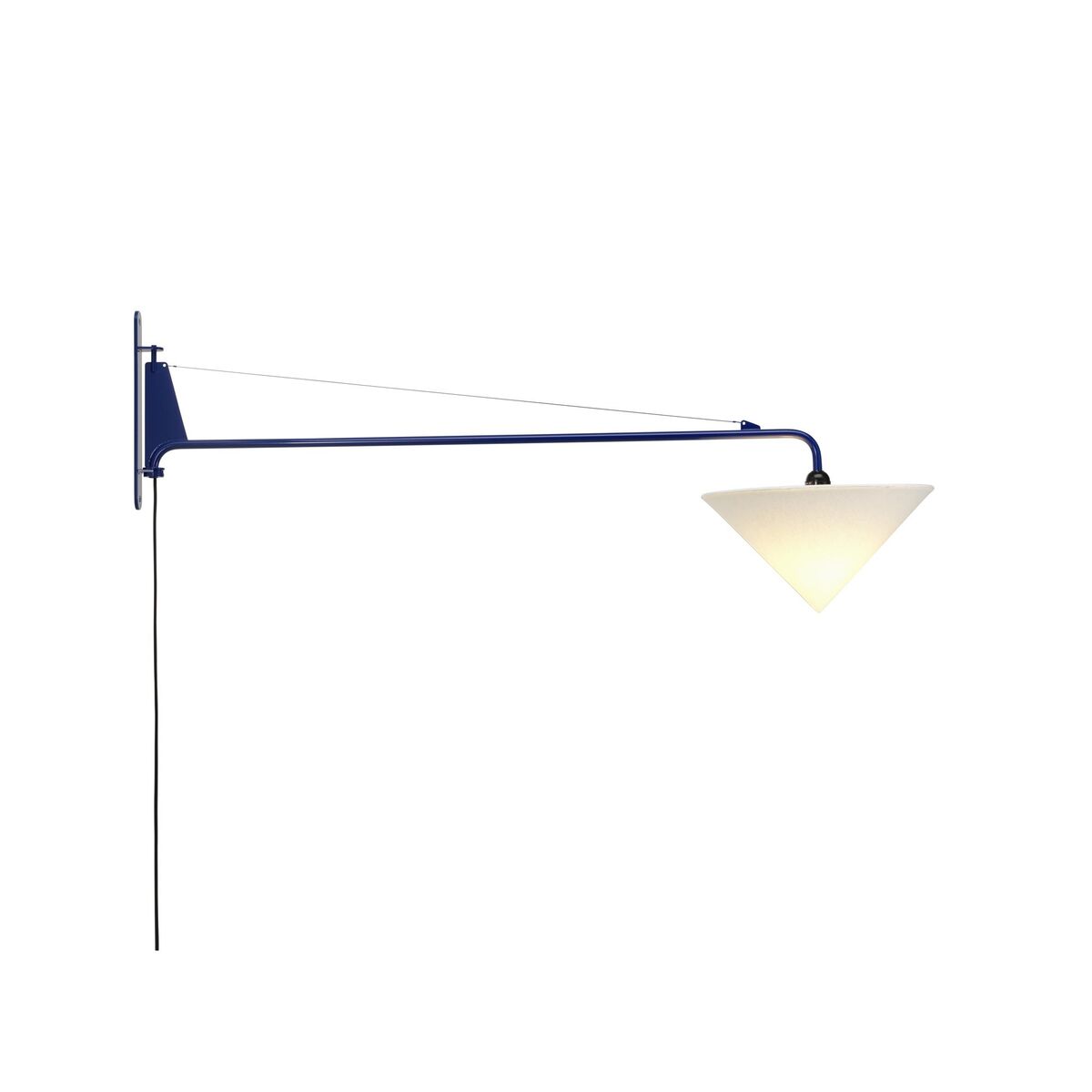 Petite Potence Vegglampe Blå Marcoule