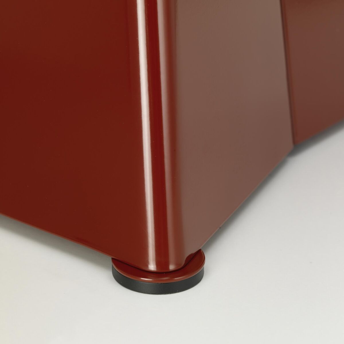 Tabouret Metallisk Pall Japansk Röd