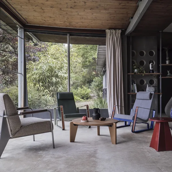 Tabouret Métallique Stool Deep Black