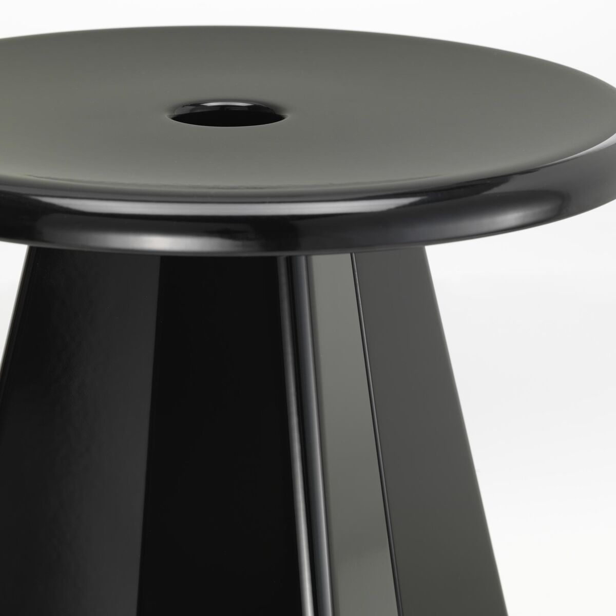 Tabouret Metallique Kruk Diep Zwart