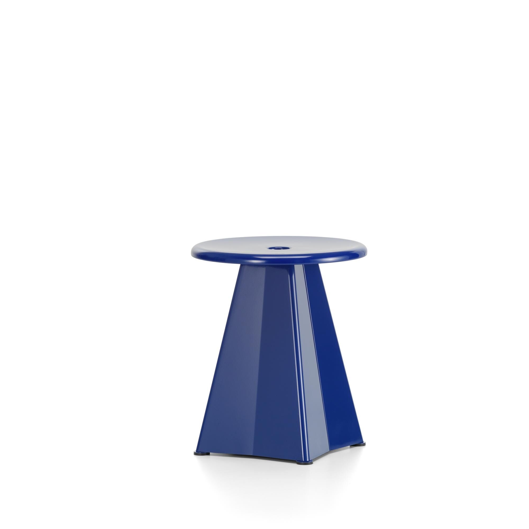 Tabouret Mtallique Skammel Prouv Bleu Marcoule