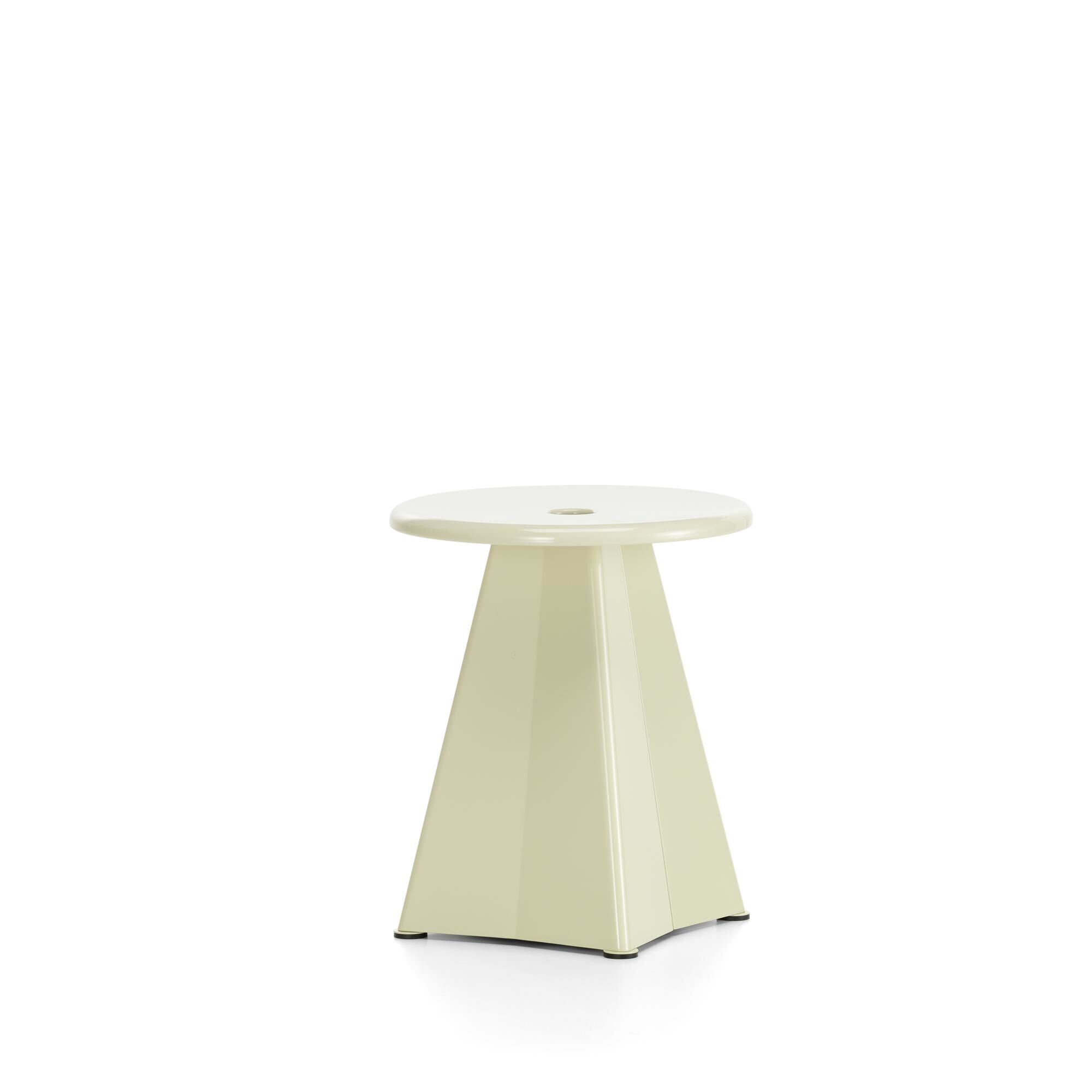Tabouret Mtallique Skammel Prouv Blanc Colombe