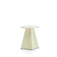 Tabouret Métallique Hocker Prouvé Blanc Colombe