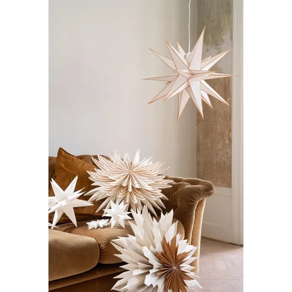 Athena Julestjerne Ø50 Beige