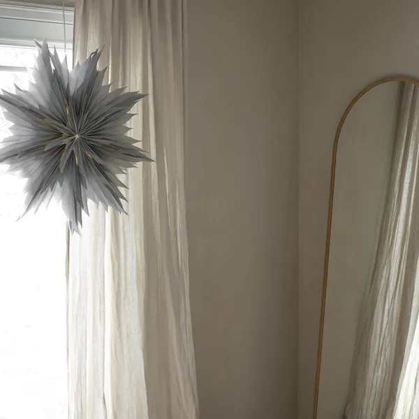 Oslo Christmas Star Ø60 Gray