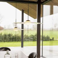 DCW Mono 600 Pendant Black/ White