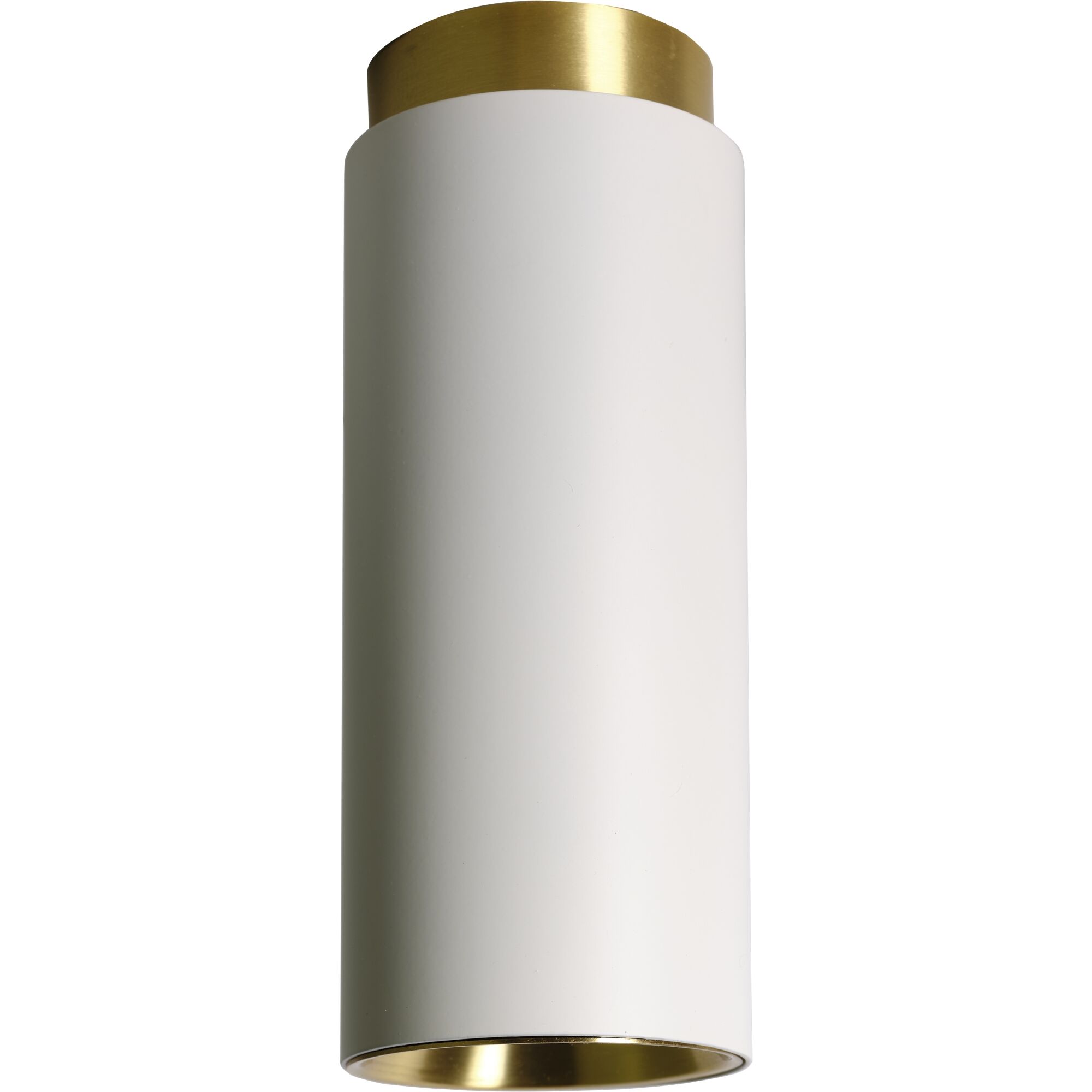DCW Tobo C65 Loftlampe Hvid/Messing