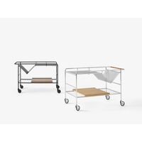 Alima NDS1 Trolley Chrom/ Lackierte Eiche