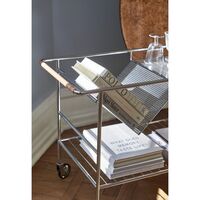 Alima NDS1 Trolley Chrom/ Lackierte Eiche