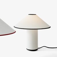 Colette ATD6 Table Lamp White/ Black