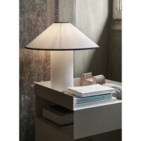 Colette ATD6 Table Lamp White/ Black
