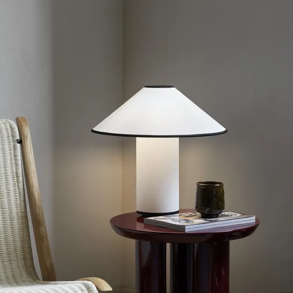 Colette ATD6 Table Lamp White/ Black