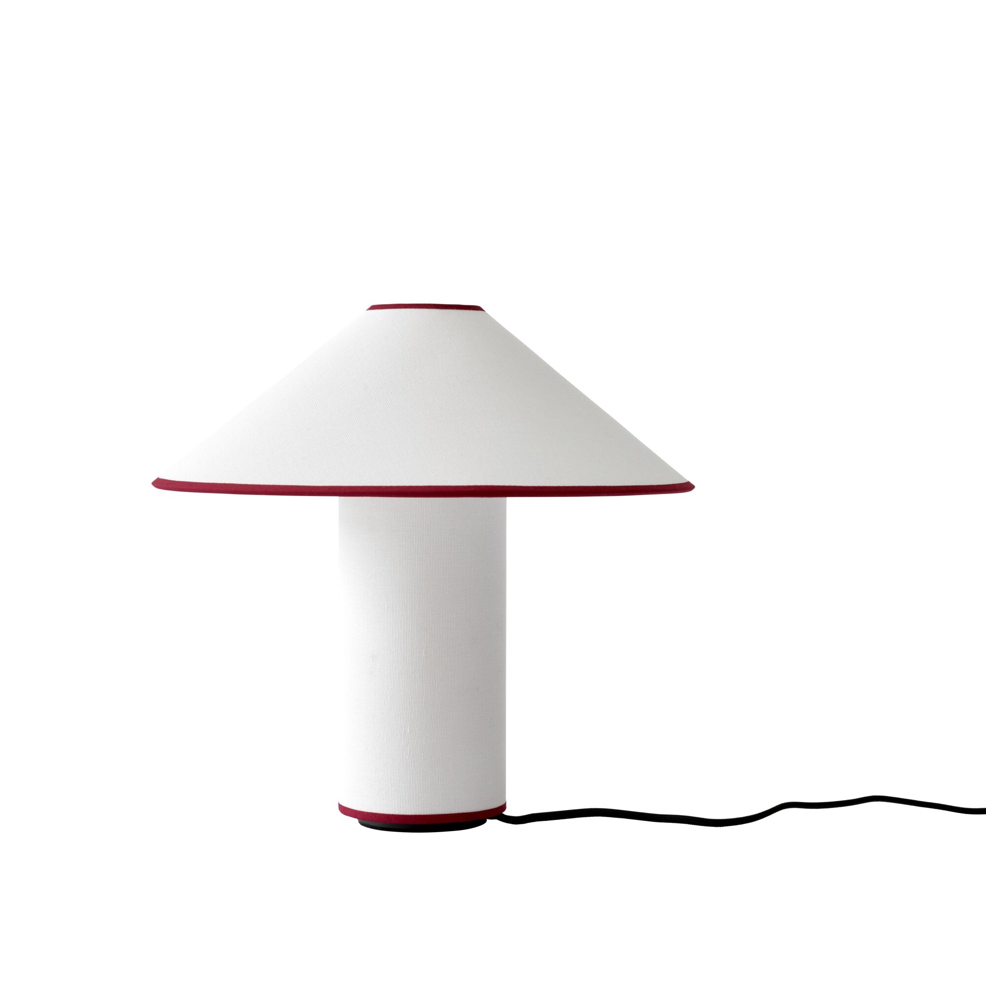Colette ATD6 Lampe à Poser Blanc/Merlot