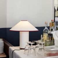 Colette ATD6 Tafellamp Wit/Merlot