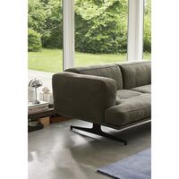 Inland AV22 2-seters sofa Clay 0011/Varm Sort
