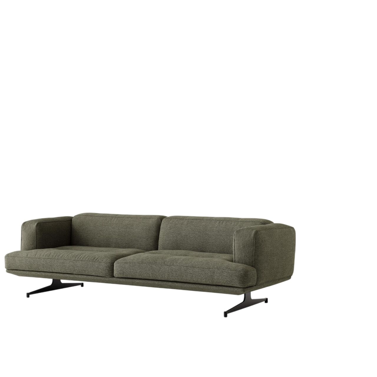 Inland AV23 Sofa 3-Personers Clay 0014/Varm Sort