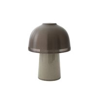 Raku SH8 Lampe à Poser Portable Beige Gris/Bronze