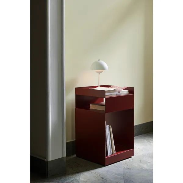 Rotate SC73 Rolling Table Merlot