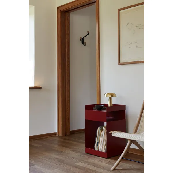Rotate SC73 Rolling Table Merlot