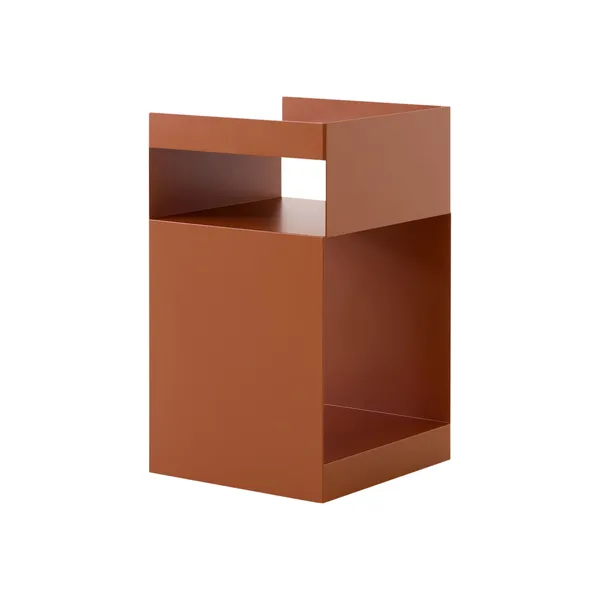 Rotate SC73 Rolling Table Terracotta