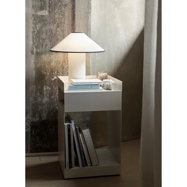 Rotate SC73 Rolling Table Terracotta