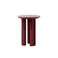 Tung JA3 Side Table Bordeaux Red