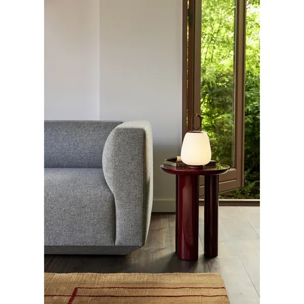 Tung JA3 Side Table Bordeaux Red