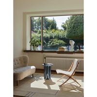 Heavy JA3 Table d'Appoint Bleu Acier