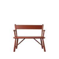 P11 Bænk 70 cm Rød