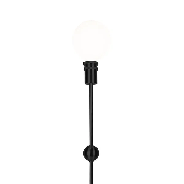 Astrid Gulvlampe Sort
