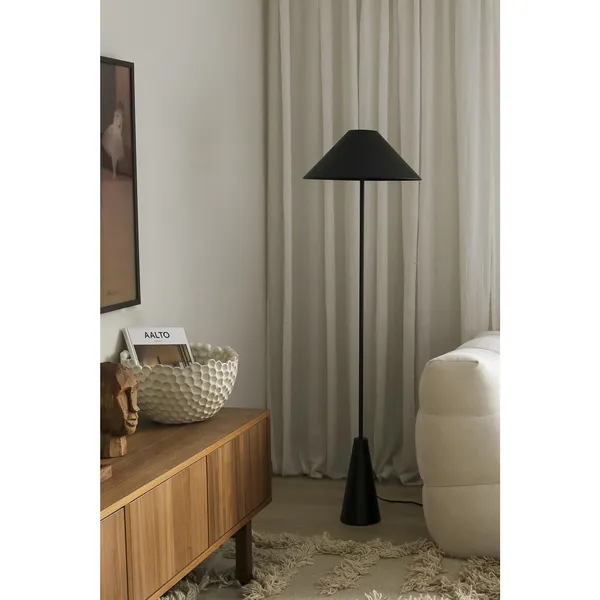 Cannes Gulvlampe Sort